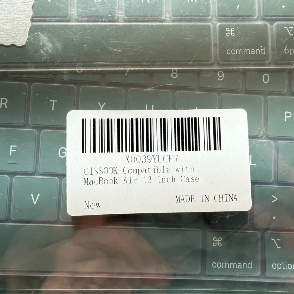 13” MacBook Air Case w/ Keyboard Cover & Screen Protector